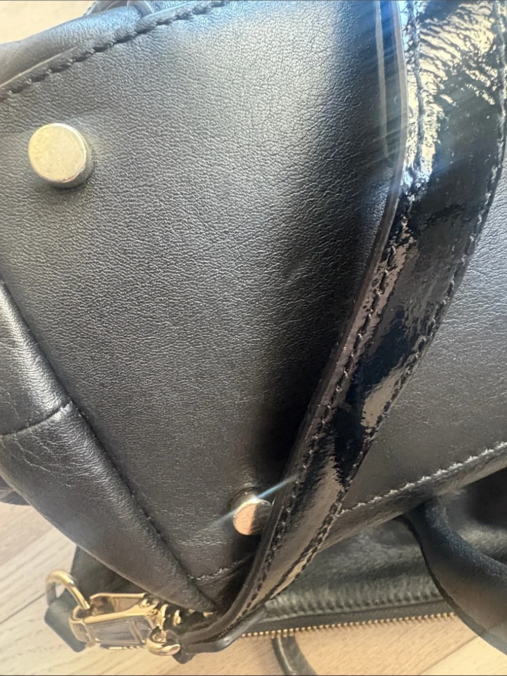 kate spade Black soft Leather Shoulder Satchel/Crossbody